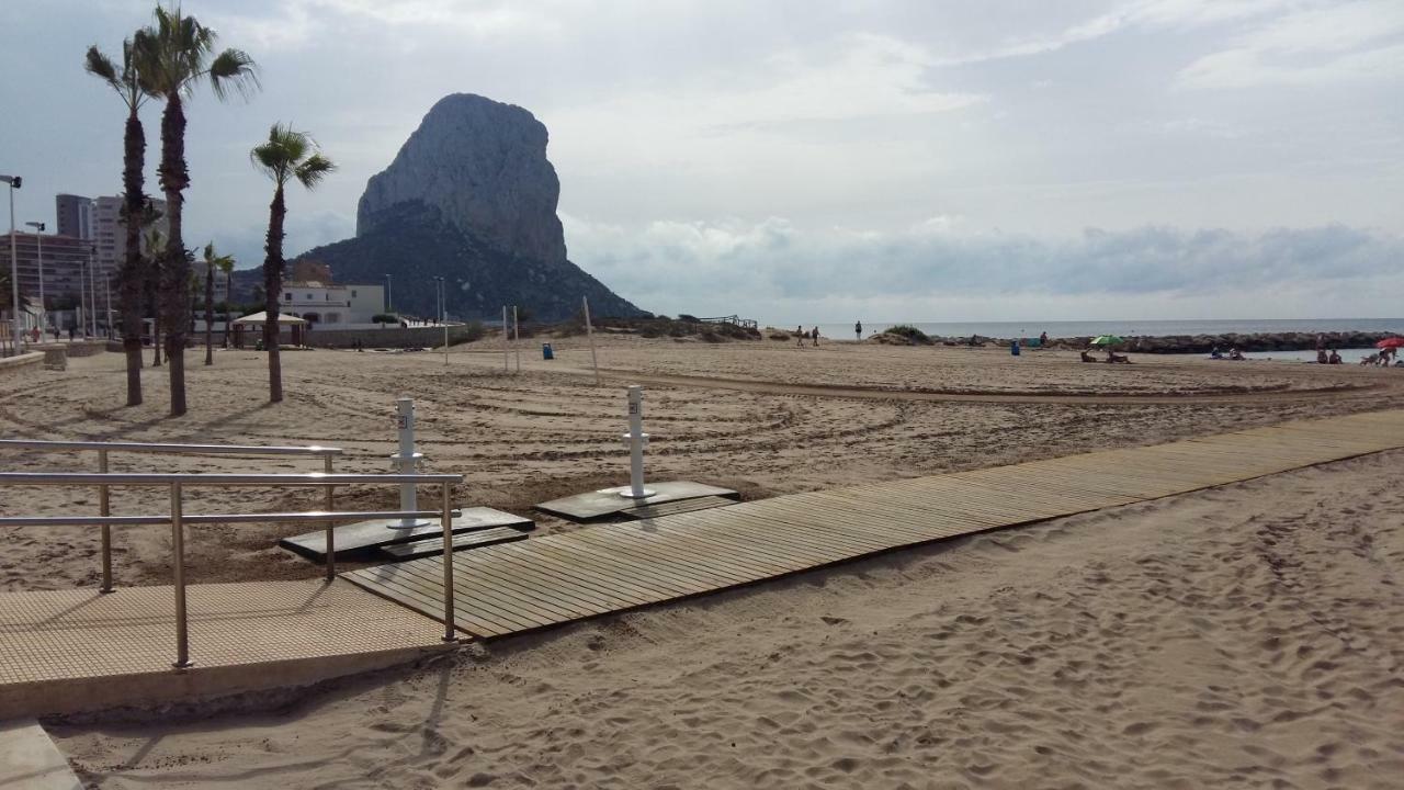 Apart. En Calpe A 150M. De La Playa المظهر الخارجي الصورة